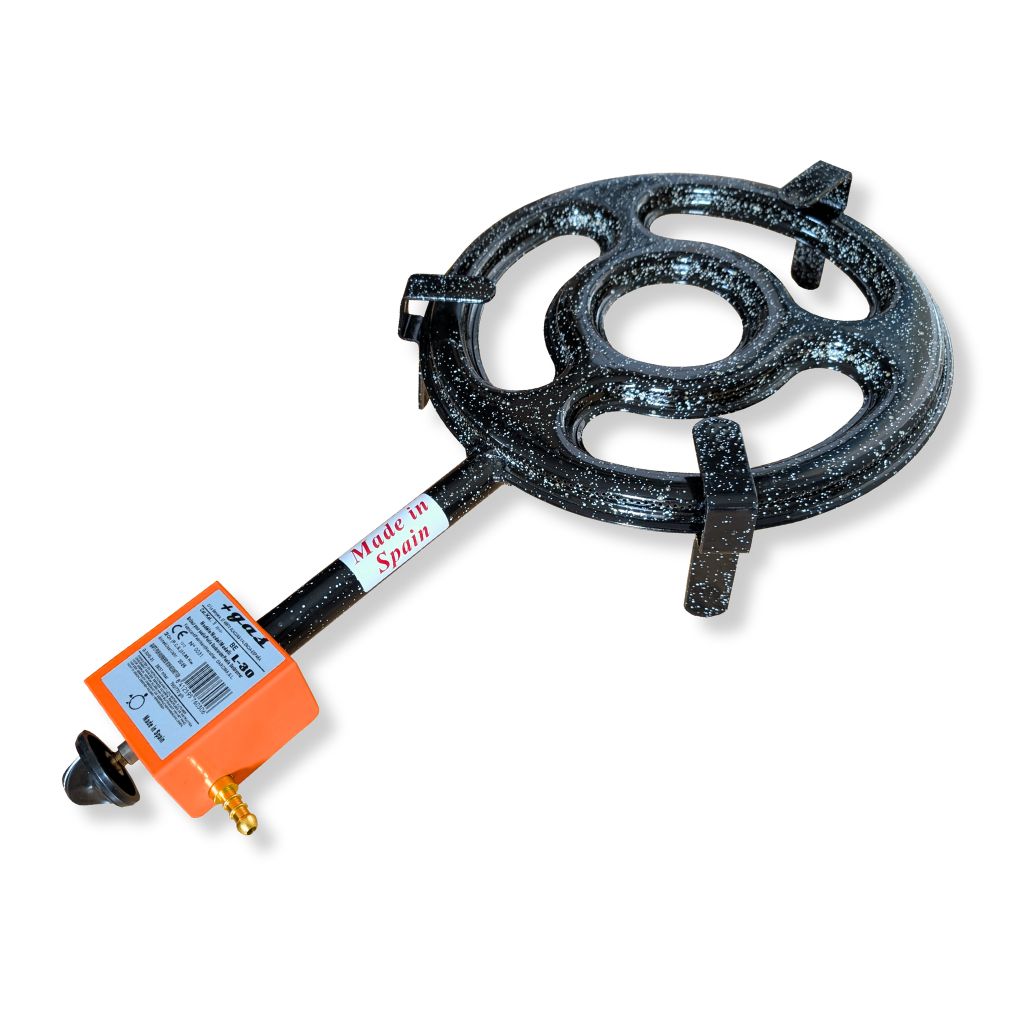 Paella Brander 30 cm vooraanzicht