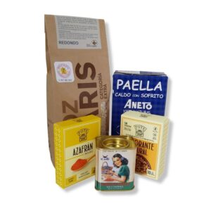 Paella met Zeevruchten Ingrediënten pakket