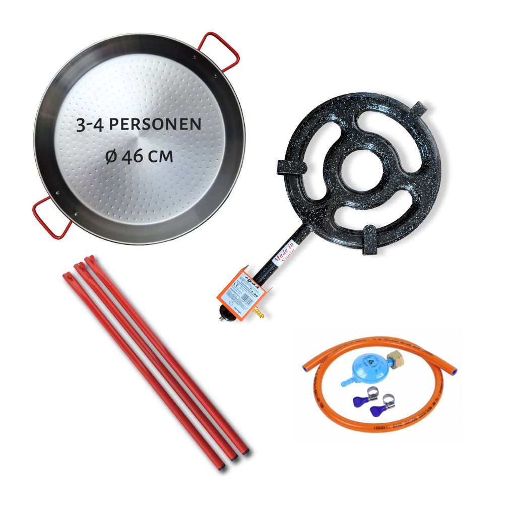 Onderdelen Paella Set 3 tot 4 Personen