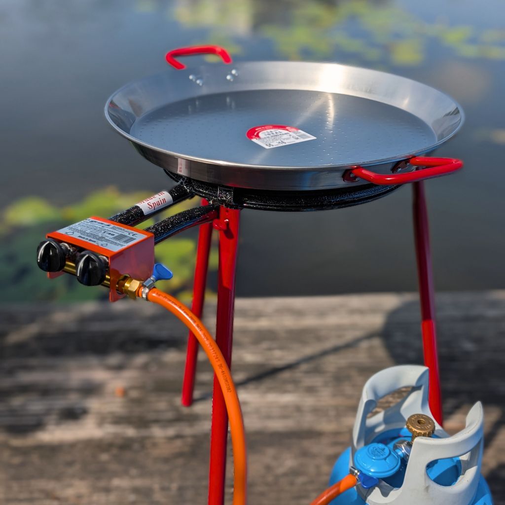 Paella Set Staal 40 cm Sfeerbeeld 1
